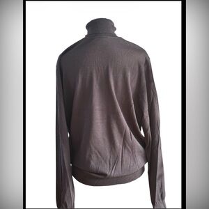 Suitsupply Dark Brown Turtleneck Sweater